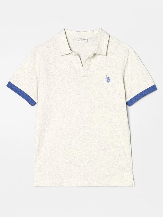 Zdjęcie produktu Koszulka polo U.S. POLO ASSN. jasnoszary