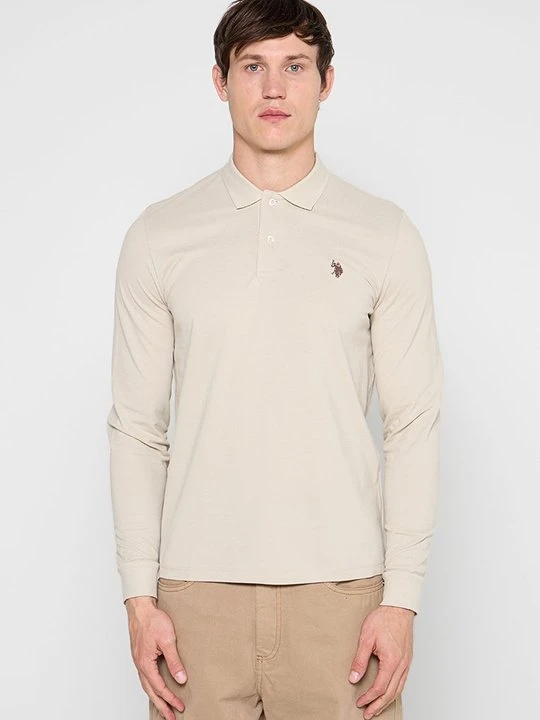 Zdjęcie produktu Koszulka polo U.S. POLO ASSN. beżowy