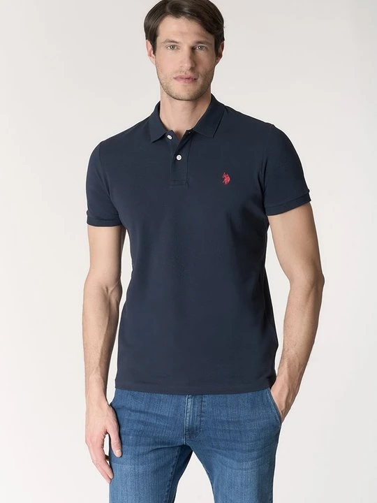 Zdjęcie produktu Koszulka polo U.S. POLO ASSN. błękit królewski