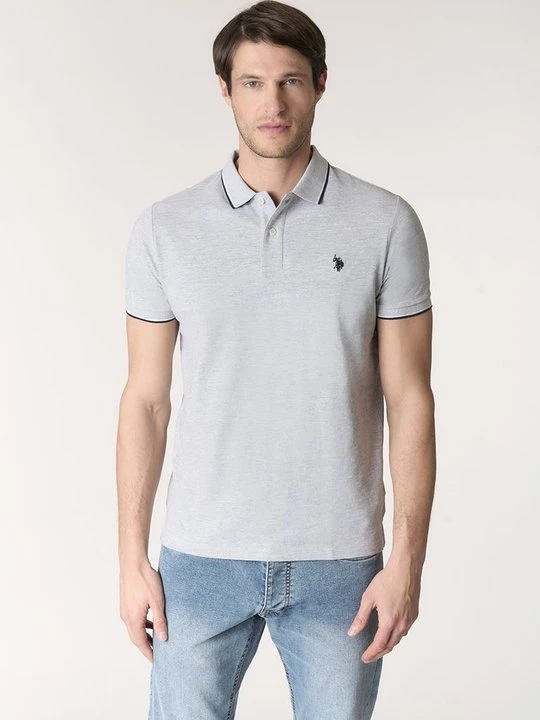 Zdjęcie produktu Koszulka polo U.S. POLO ASSN. szary