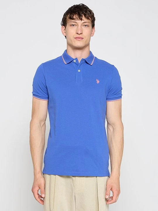 Zdjęcie produktu Koszulka polo U.S. POLO ASSN. błękit królewski