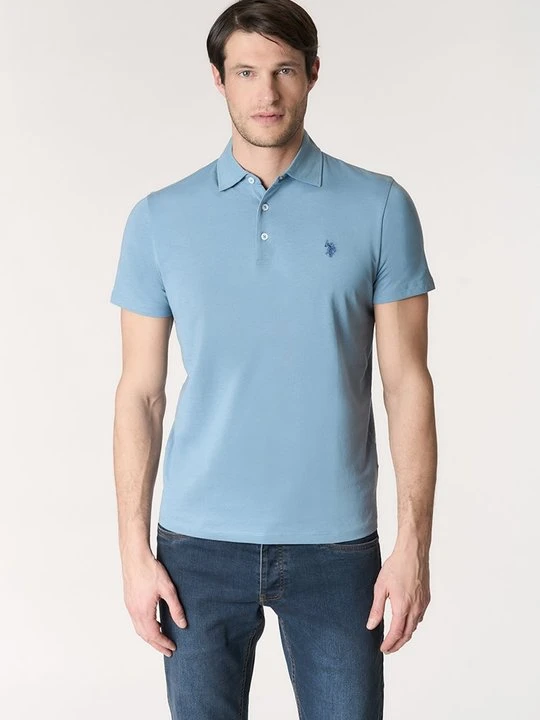 Zdjęcie produktu Koszulka polo U.S. POLO ASSN. szafirowy