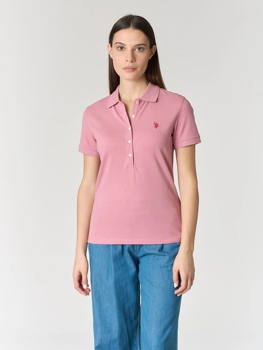 Zdjęcie produktu Koszulka polo U.S. POLO ASSN. jasnoróżowy