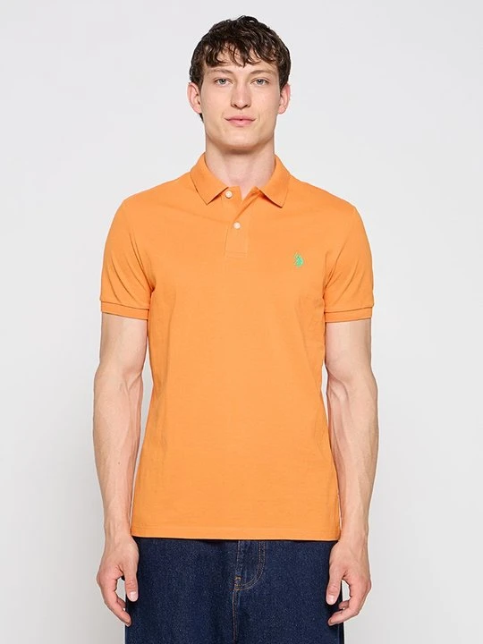 Zdjęcie produktu Koszulka polo U.S. POLO ASSN. pomarańczowy