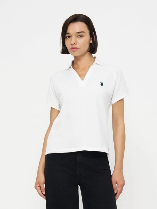 Zdjęcie produktu Koszulka polo U.S. POLO ASSN. mleczny