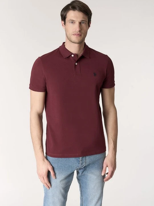 Zdjęcie produktu Koszulka polo U.S. POLO ASSN. bordowy