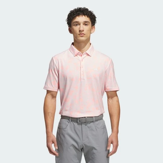 Zdjęcie produktu KOSZULKA POLO ULTIMATE365+ CLIMACOOL BUTTERSPUN MIGHTY BLOSSOM PRINT Adidas Distilled Pink