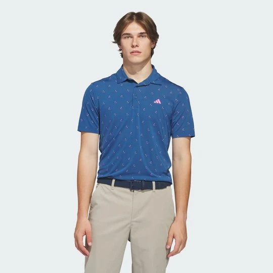 Zdjęcie produktu KOSZULKA POLO ULTIMATE365 ESSENCE PRINT CLIMACOOL Adidas Dusky Petrol