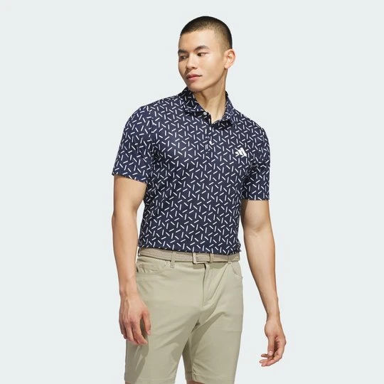 Zdjęcie produktu Koszulka polo ULTIMATE365 MESH PRINT CLIMACOOL Adidas Collegiate Navy