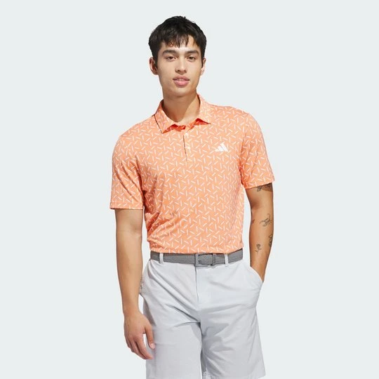 Zdjęcie produktu Koszulka polo ULTIMATE365 MESH PRINT CLIMACOOL Adidas Dusky Orange