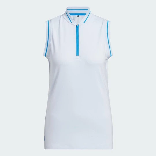 Zdjęcie produktu Koszulka polo Ultimate365 Zip Adidas Crystal Sky