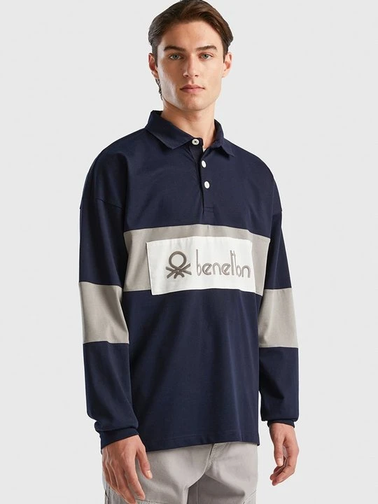 Zdjęcie produktu Koszulka polo United Colors Of Benetton granatowy