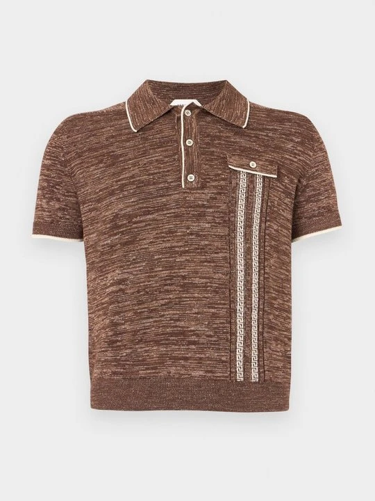 Zdjęcie produktu Koszulka polo Versace brązowy