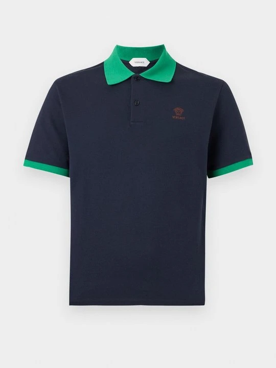 Zdjęcie produktu Koszulka polo Versace granatowy