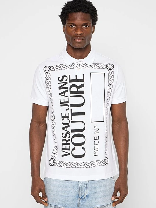 Zdjęcie produktu Koszulka polo Versace Jeans Couture biały