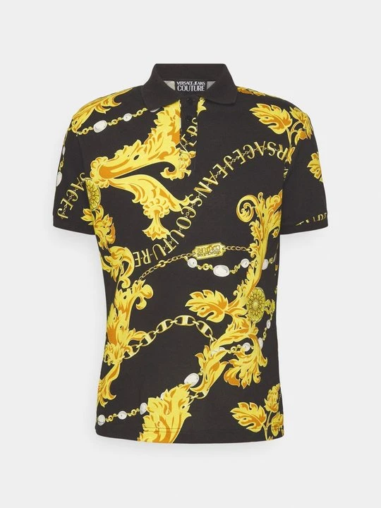 Zdjęcie produktu Koszulka polo Versace Jeans Couture czarny