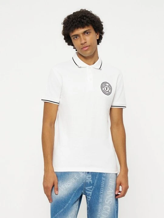 Zdjęcie produktu Koszulka polo Versace Jeans Couture biały