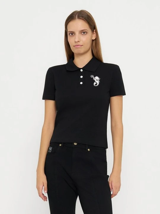 Zdjęcie produktu Koszulka polo Versace Jeans Couture czarny