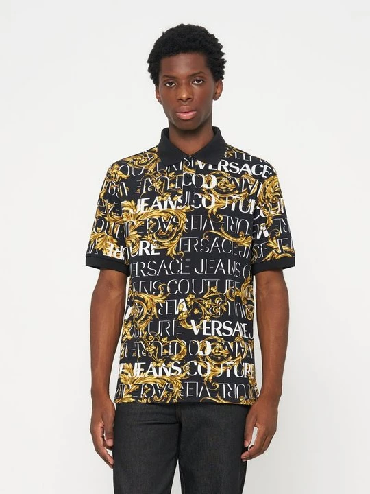 Zdjęcie produktu Koszulka polo Versace Jeans Couture czarny