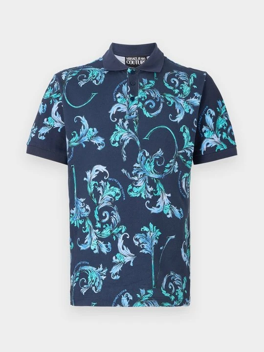 Zdjęcie produktu Koszulka polo Versace Jeans Couture niebieski