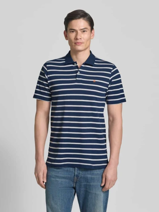 Zdjęcie produktu Koszulka polo w kroju regular fit z haftowanym logo model 'Adam' Jack&Jones