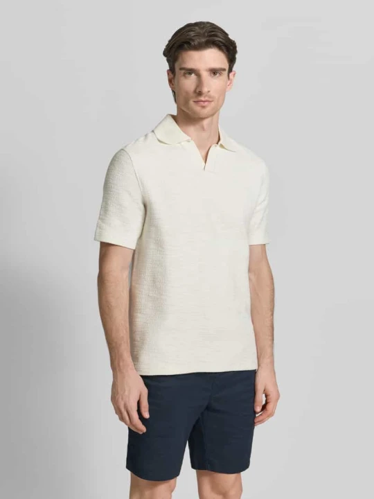 Zdjęcie produktu Koszulka polo w kroju regular fit z kołnierzykiem polo model 'SAMAC' Samsøe Samsøe Złamany biały