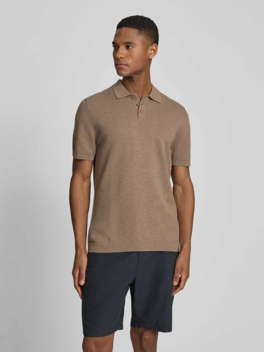 Zdjęcie produktu Koszulka polo w kroju slim fit model 'Triton' Drykorn Jasnobrązowy