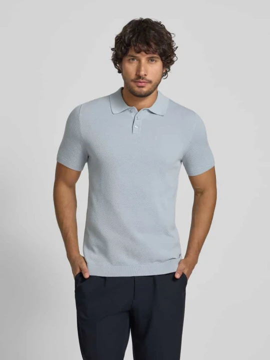 Zdjęcie produktu Koszulka polo w kroju slim fit model 'Triton' Drykorn Jasnoniebieski