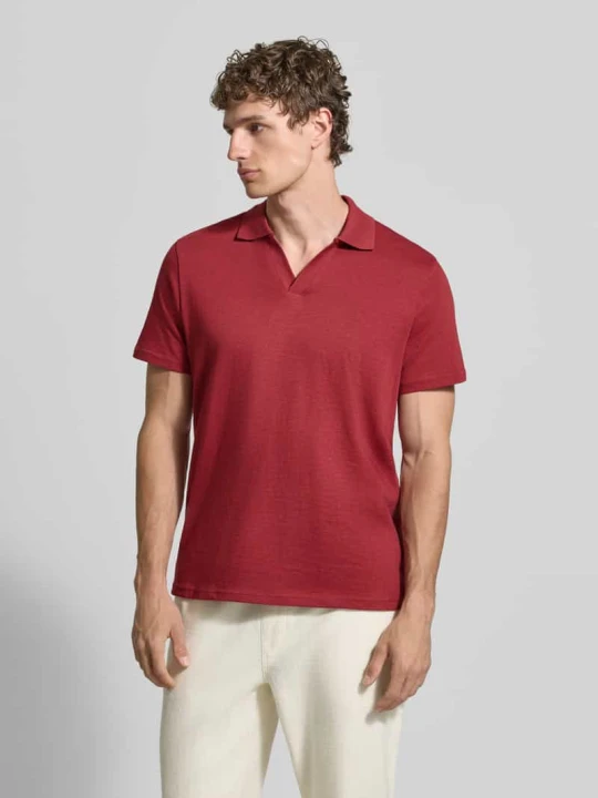 Zdjęcie produktu Koszulka polo w kroju slim fit z dekoltem w serek MCNEAL