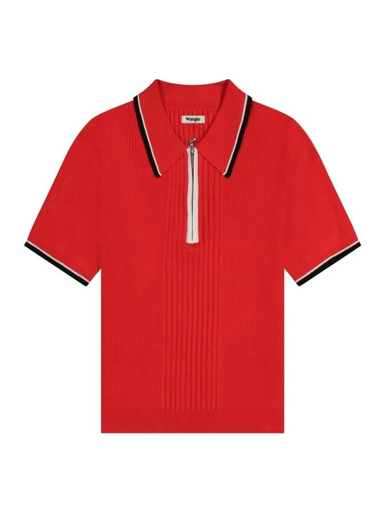 Zdjęcie produktu Koszulka polo Wrangler czerwony