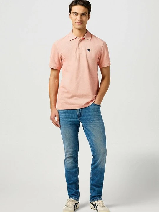 Zdjęcie produktu Koszulka polo Wrangler pomarańczowy