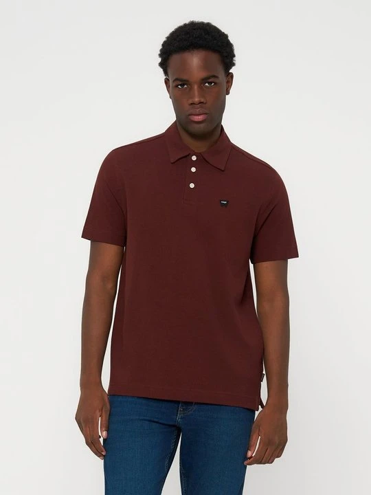 Zdjęcie produktu Koszulka polo Wrangler brązowy