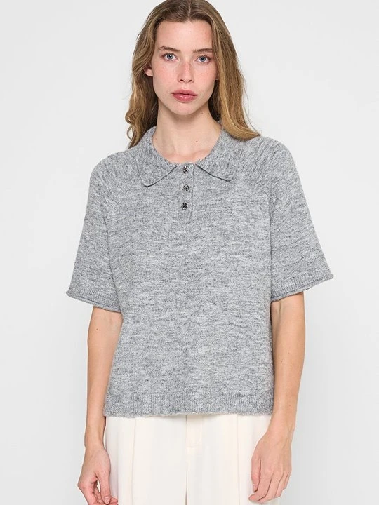 Zdjęcie produktu Koszulka polo Y.A.S szary