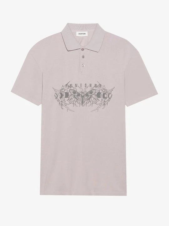 Zdjęcie produktu Koszulka polo YOURTURN jasnoszary