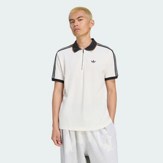 Zdjęcie produktu KOSZULKA POLO Z 3 PASKAMI Adidas Cloud White
