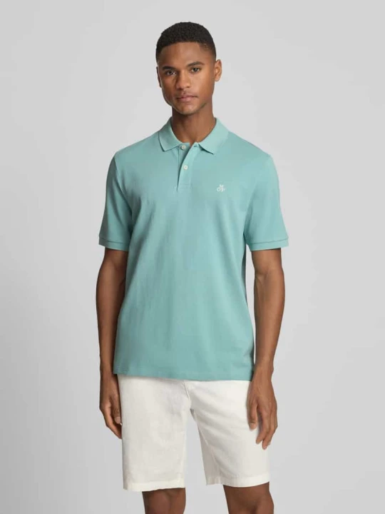 Zdjęcie produktu Koszulka polo z czystej bawełny, krój regular fit Marc O'Polo Miętowy