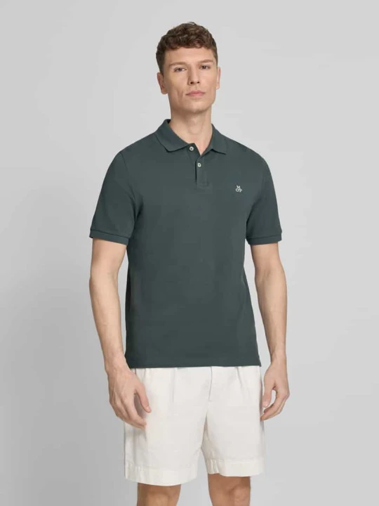 Zdjęcie produktu Koszulka polo z czystej bawełny, krój regular fit Marc O'Polo Oliwkowy