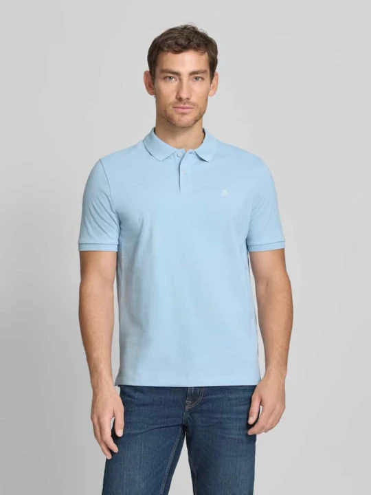Zdjęcie produktu Koszulka polo z czystej bawełny, krój regular fit Marc O'Polo Jasnoniebieski