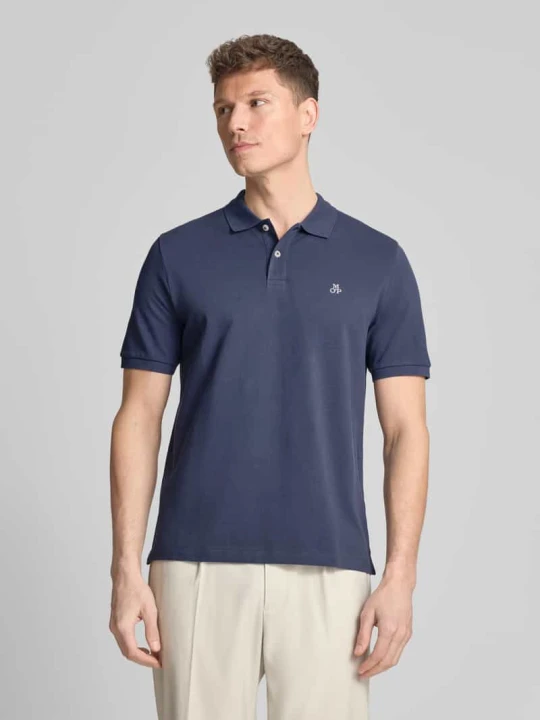 Zdjęcie produktu Koszulka polo z czystej bawełny, krój regular fit Marc O'Polo Ciemnoniebieski
