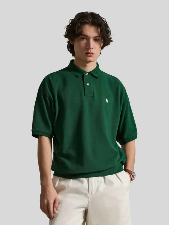 Zdjęcie produktu Koszulka polo z czystej bawełny o kroju loose fit Polo Ralph Lauren Zielony