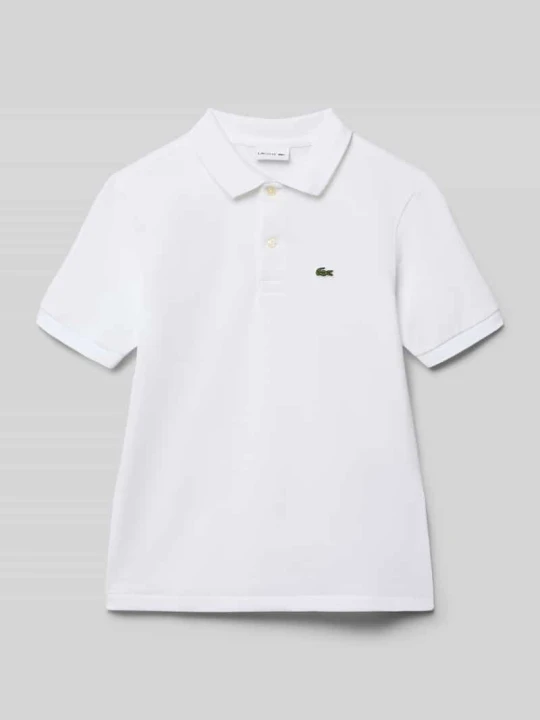 Zdjęcie produktu Koszulka polo z czystej bawełny o kroju regular fit Lacoste Biały