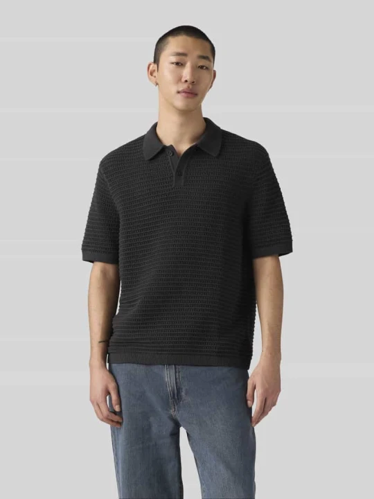 Zdjęcie produktu Koszulka polo z czystej bawełny o kroju regular fit Levi's Czarny
