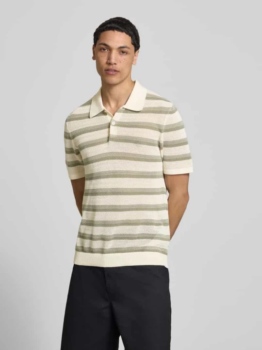 Zdjęcie produktu Koszulka polo z czystej bawełny o kroju regular fit Pepe Jeans Oliwkowy