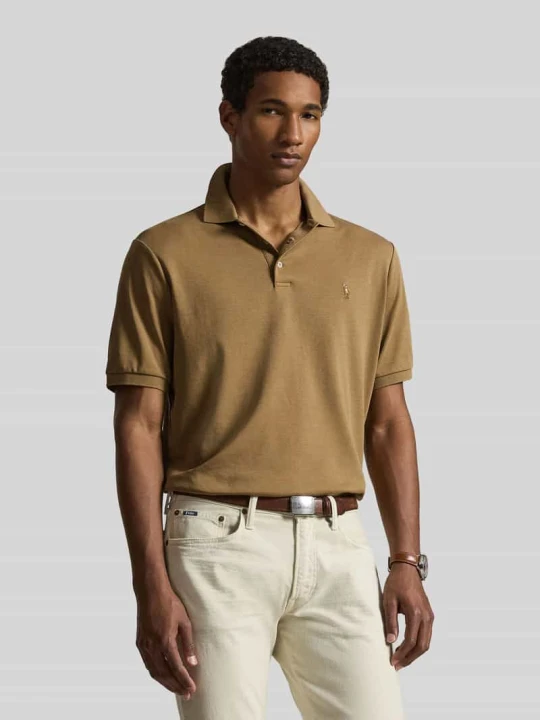 Zdjęcie produktu Koszulka polo z czystej bawełny o kroju regular fit Polo Ralph Lauren Średniobrązowy