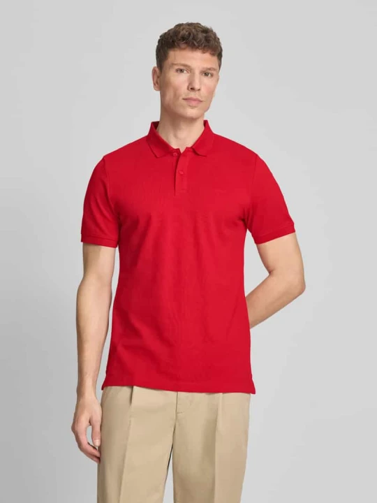 Zdjęcie produktu Koszulka polo z czystej bawełny o kroju regular fit s.Oliver Czerwony