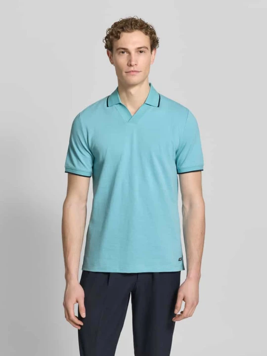 Zdjęcie produktu Koszulka polo z czystej bawełny o kroju regular fit s.Oliver Turkusowy