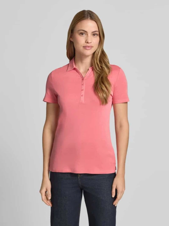Zdjęcie produktu Koszulka polo z czystej bawełny o kroju regular fit Tom Tailor Mocnoróżowy