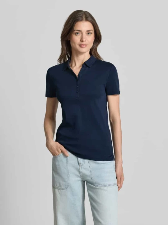 Zdjęcie produktu Koszulka polo z czystej bawełny o kroju regular fit Tom Tailor Ciemnoniebieski
