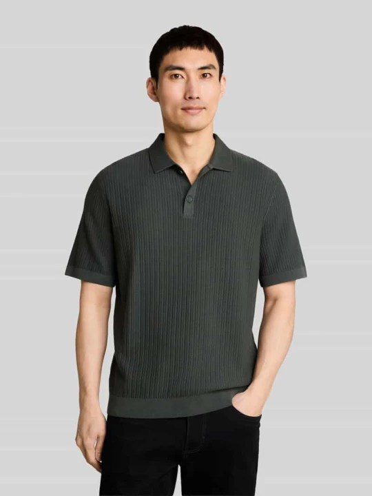 Zdjęcie produktu Koszulka polo z czystej bawełny o kroju regular fit Tom Tailor Czarny