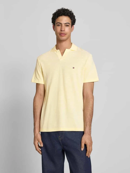 Zdjęcie produktu Koszulka polo z czystej bawełny o kroju regular fit Tommy Hilfiger Żółty